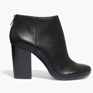 Madewell The Caleb boot black leather size 8